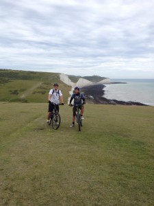 Mountain Biking At Beachy Head